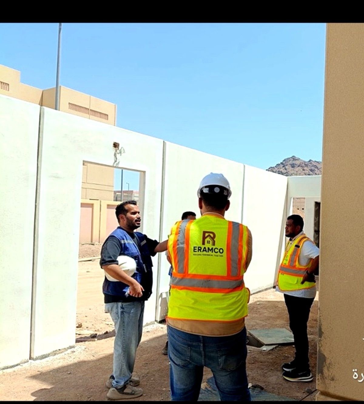أعمال إرمكو بمشروع إسكان الحرس الوطني في المدينة المنورة